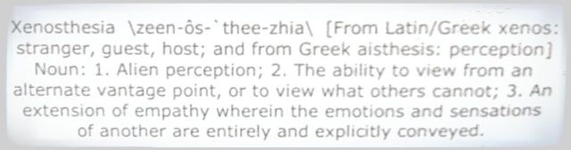 Wondering what xenosthesia is?